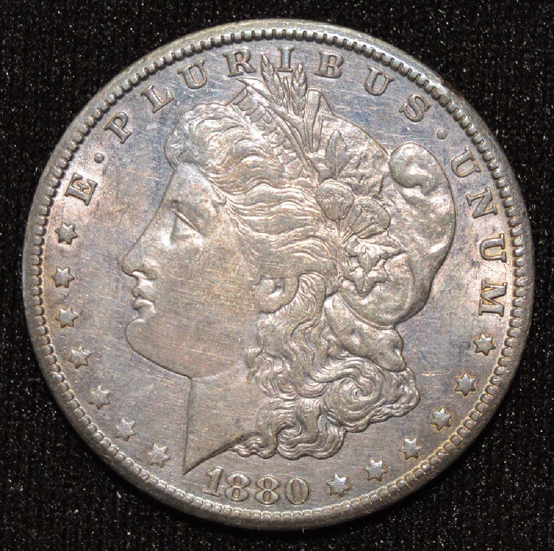 1880-CC Morgan Silver Dollar (1 of 2)