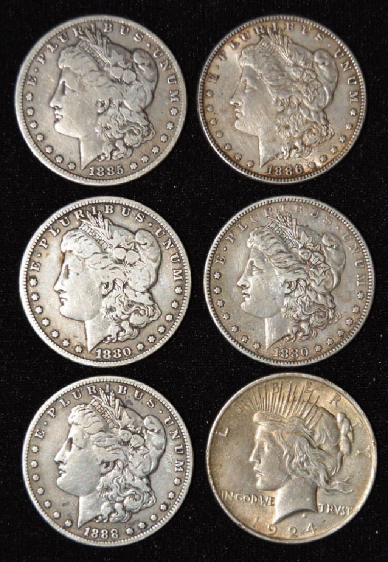 Six Silver Dollars (1 of 2)