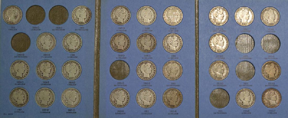 Partial Barber Half Dollar Set (1 of 1)