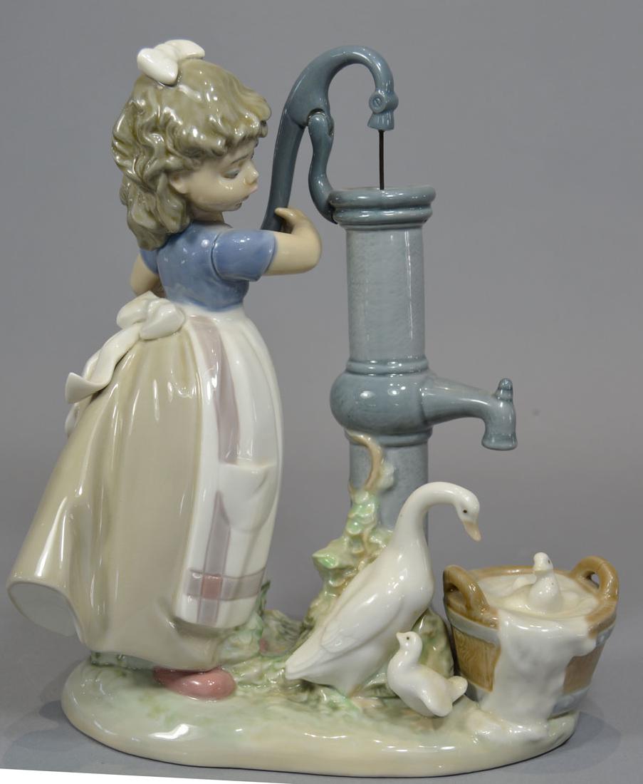 Lladro "Summer At The Farm" Figurine #5285: 9 1/2" high