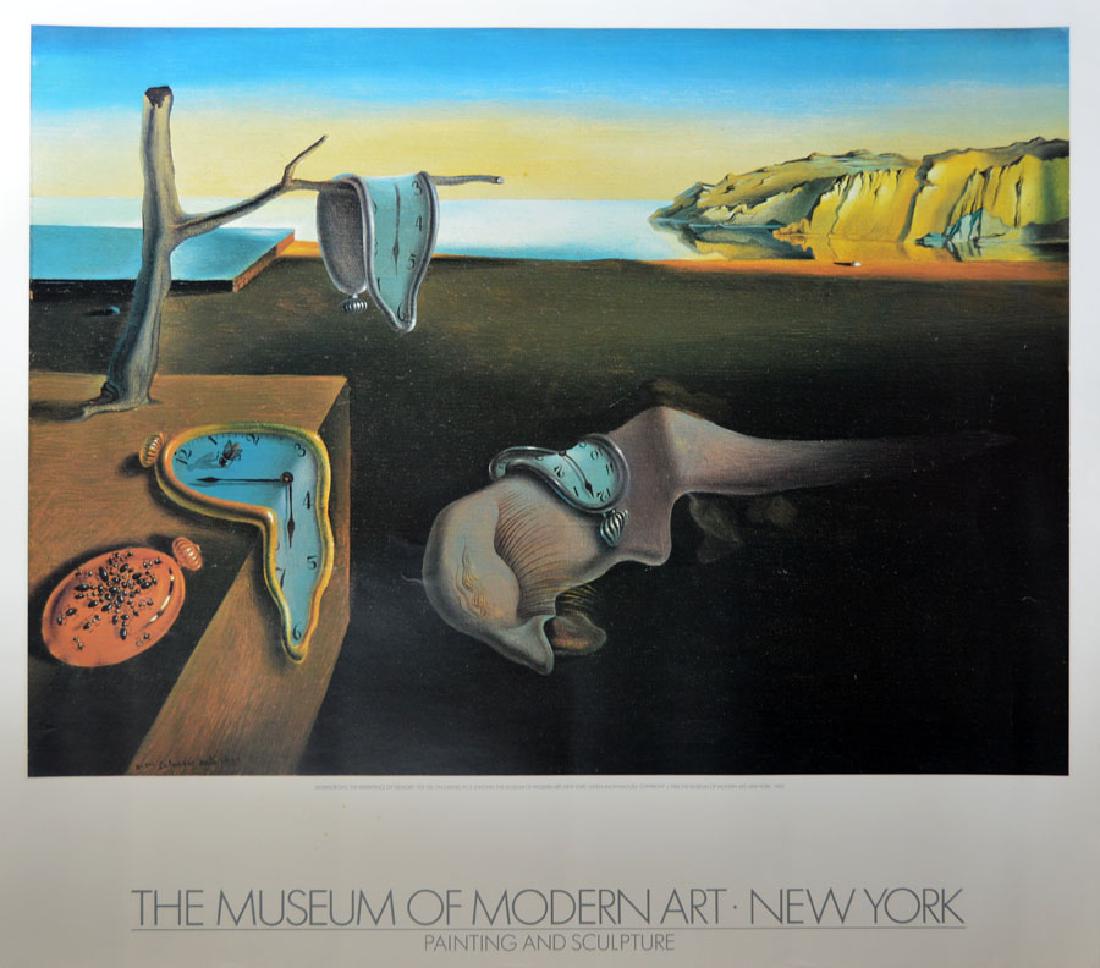 Four Art Posters: circa 1970's-1980's, comprising Salvador Dali (2) and Henry Miller (2)