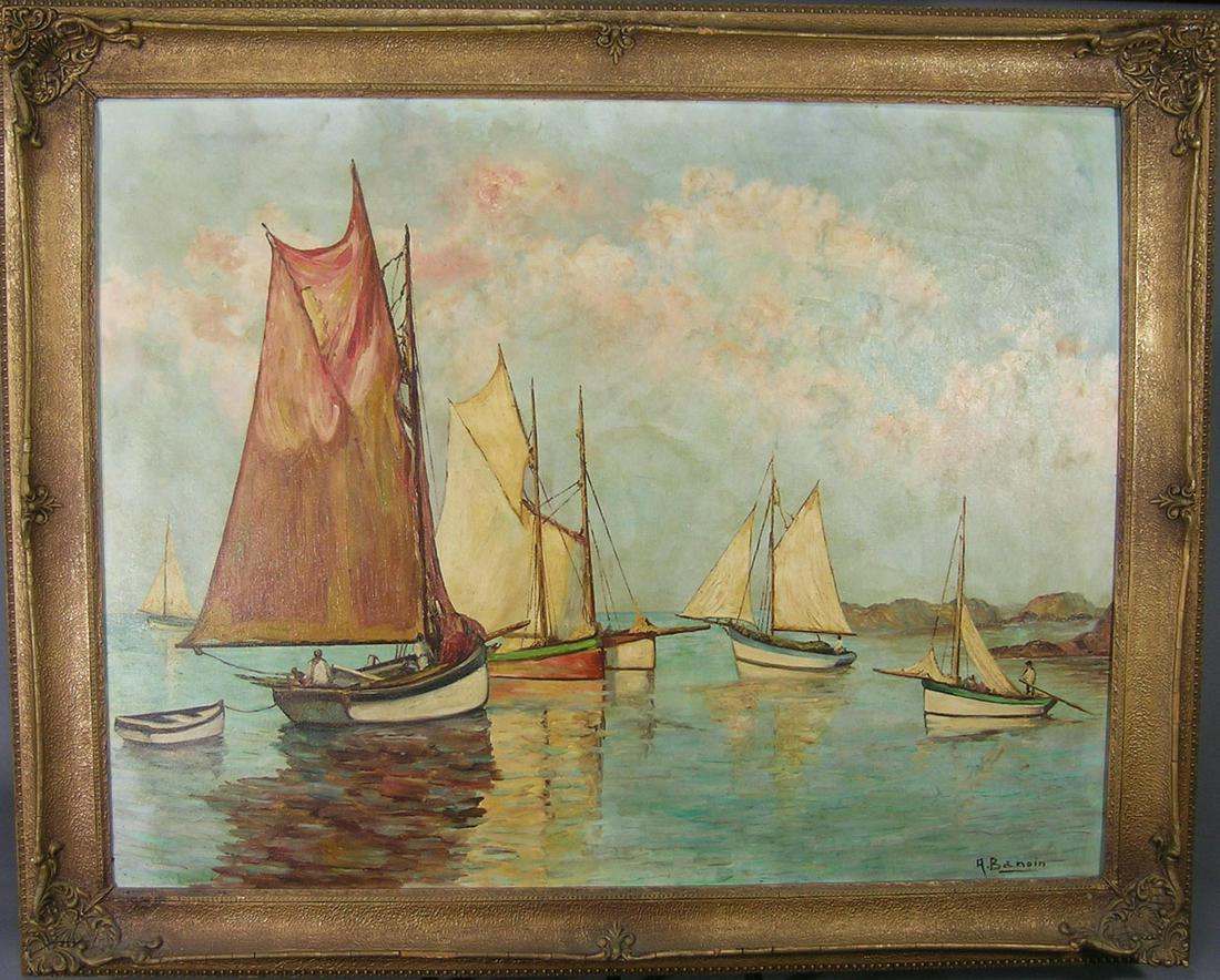 A. Banoin, (20th C. School) (1 of 3)