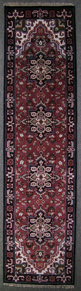 Heriz Handwoven Rug: 2'6" x 9'8"