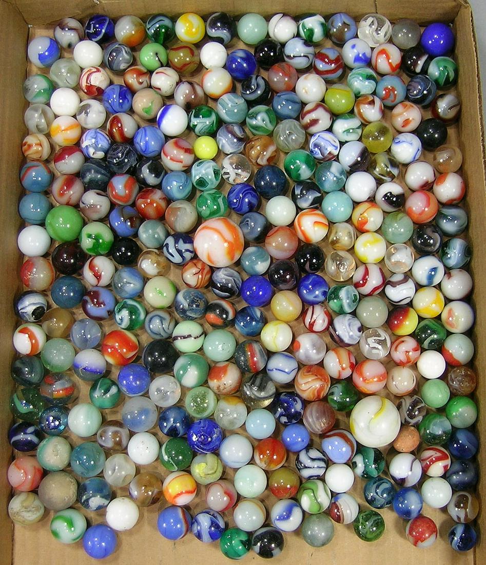 Collection Of Vintage Marbles