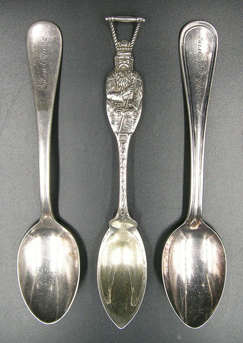 FOUR POLAND SPRINGS HOTEL RELATED ITEMS: comprising a Promissory Note from Hiram Ricker & Sons to Salem Glass Works for the amount $17,142.75, probably for the manufacture of Moses bottles, dated May 10, 1923 and having $3.44 in Tax stamps a