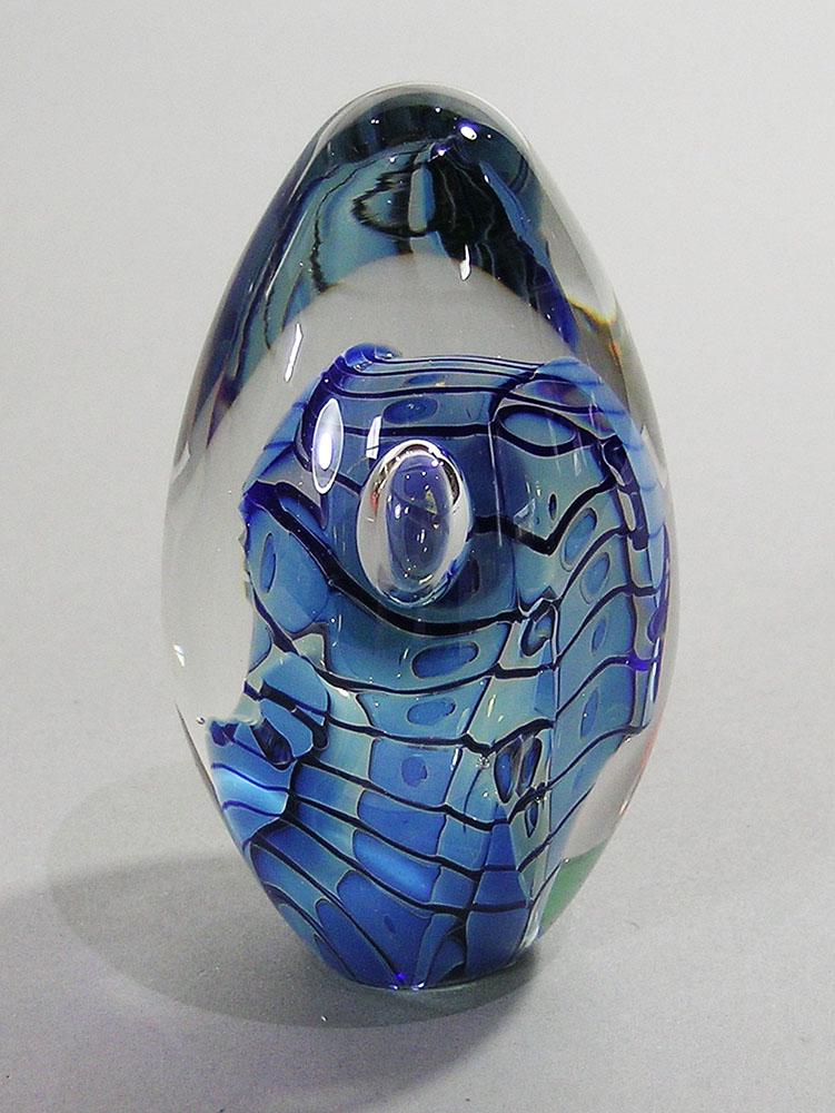 EICKHOLT ART GLASS PAPERWEIGHT (1 of 1)