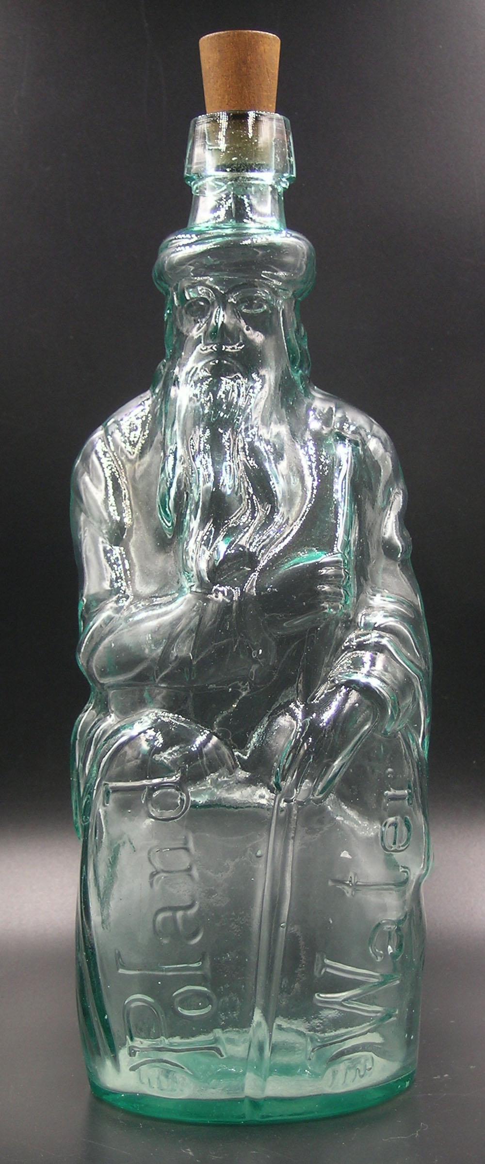 RARE 19TH C. POLAND MINERAL SPRINGS MOSES WATER BOTTLE (1 of 2)