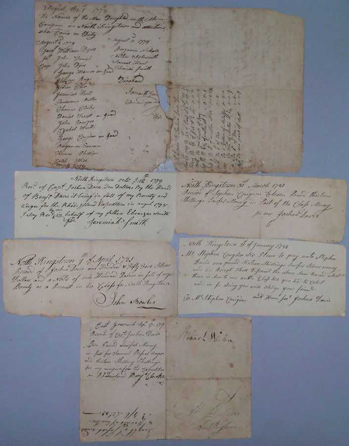 Collection of Six American Revolution Documents, Rhode (1 of 1)