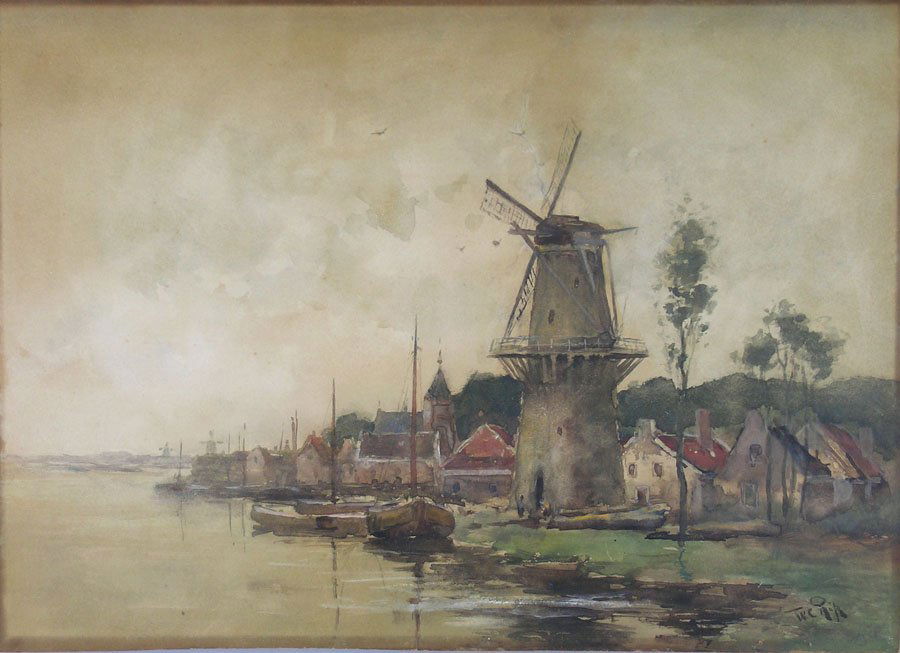 European School (late 19th/early 20th C.), two (1 of 2)