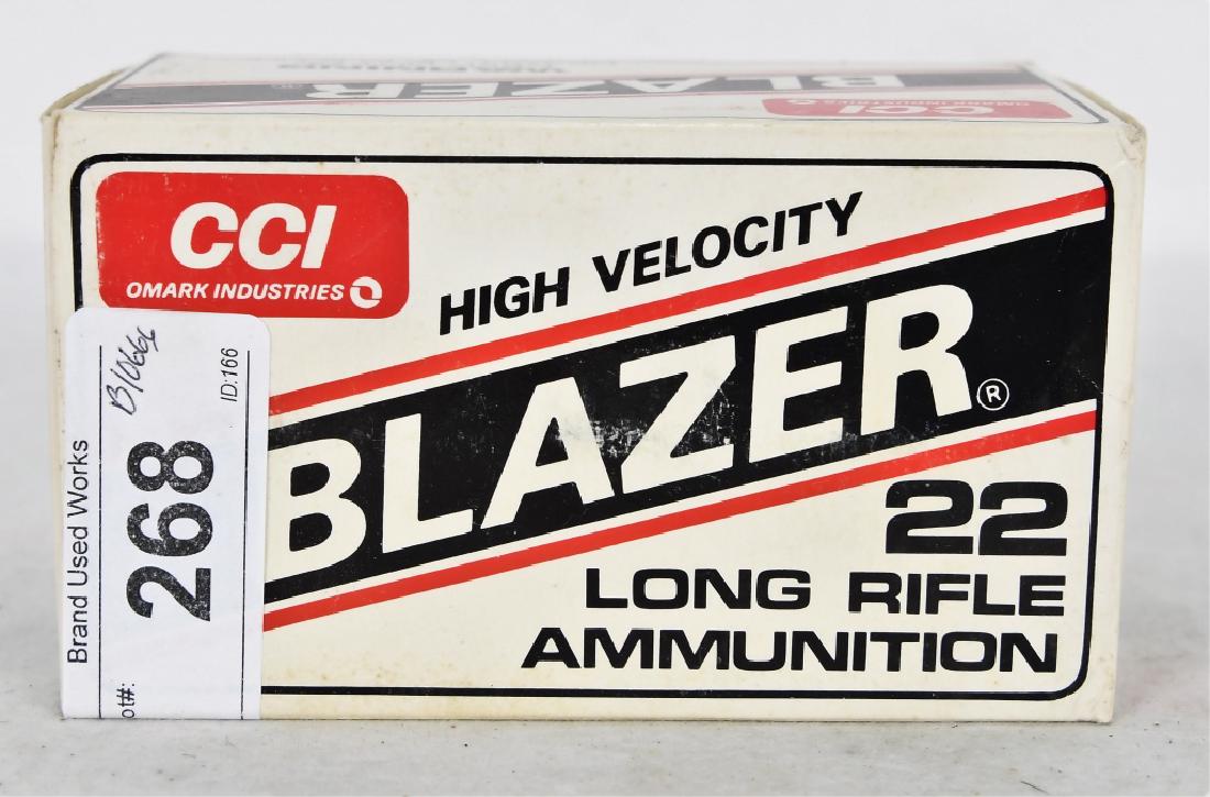 500 rds CCI BLAZER .22 LR Ammunition NIB: 500 rds CCI BLAZER .22 LR Ammunition NIB