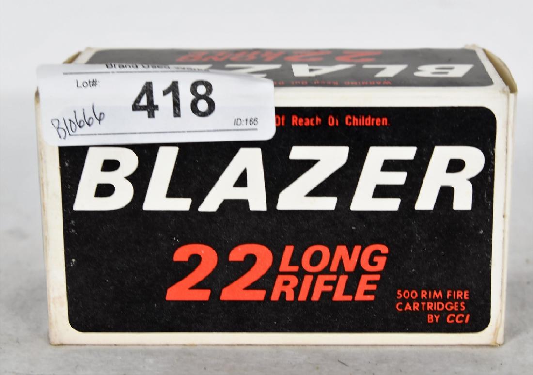 500 rds CCI BLAZER .22 LR Ammunition NIB: 500 rds CCI BLAZER .22 LR Ammunition NIB