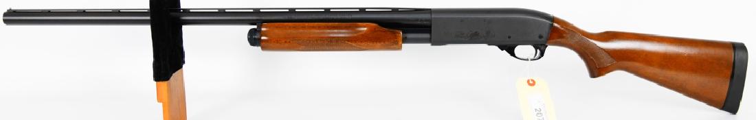 Remington 870 Express 12 gauge Shotgun: Excellent condition Remington 870 Express 12 gauge Pump action Shotgun that comes with 28" Vented rib screw in choke barrel with front bead sight. Has checkered walnut stock with a few minor handling 
