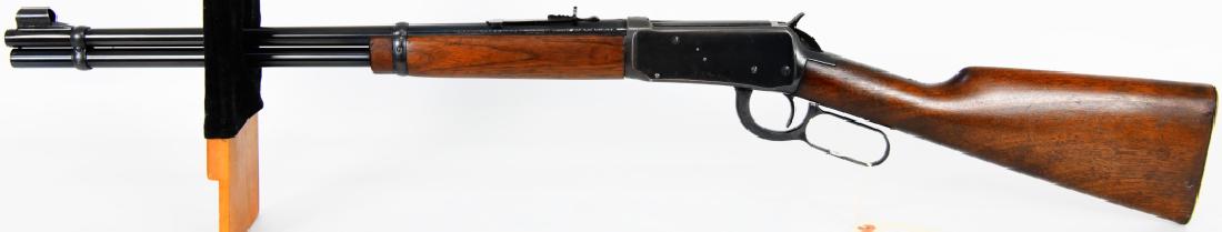 Winchester Model 94 Lever Action .30-30 Rifle: Here is a Winchester Model 94 Lever Action Rifle chambered in .30-30, MFG date of 1951, Carbine, comes with a 20" barrel that has front hood sight, an adjustable rear sight, comes walnut stock, overal