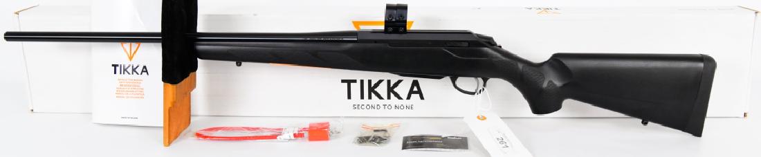 Brand New Tikka T3 Bolt Action Rifle .30-06 cal: Brand New in the box is a Tikka T3 Bolt Action Rifle chambered in .30-06 caliber. All Tikka Rifles are engineered and manufactured by SAKO in Finland.Tikka Rifles are both innovative and durable, but 