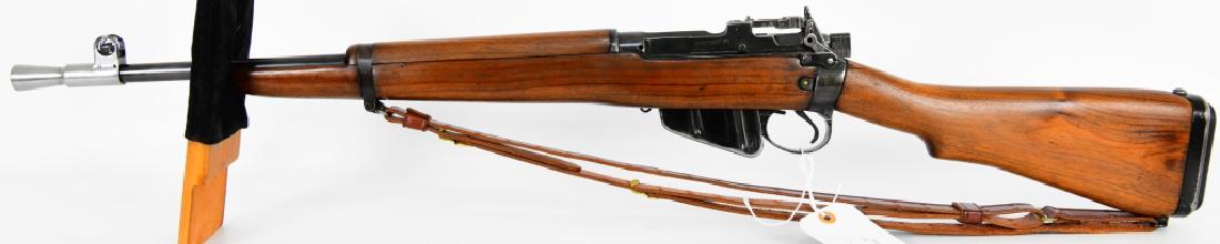 British Lee Enfield No5 MK1 Jungle Carbine .303: Here is a real nice British Lee Enfield Jungle Carbine No5 MK1 adjustable rear sights, front hood sight, a barrel that measures approx 19: walnut wood stock in super clean condition comes with an anju