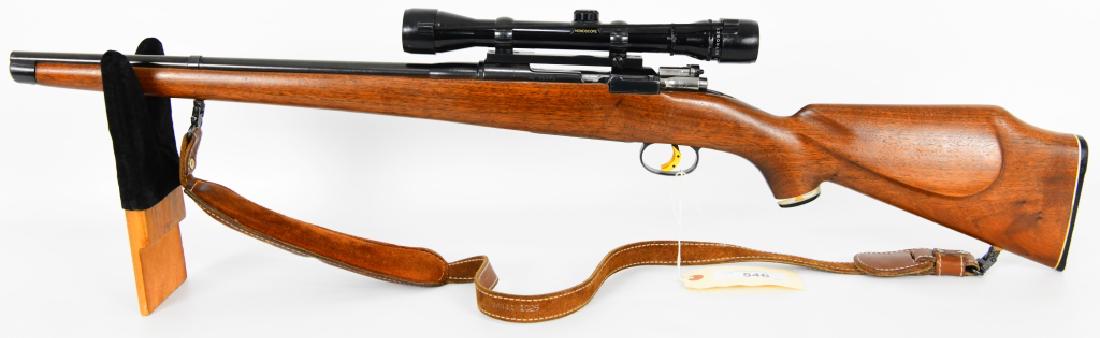 Carl Gustafs 1904 M-96 Sweedish Mauser Mannlicher: Here we have a nice Sweedish Mannlicher M-96 Mauser chambered in 6.5X55 Top of the reciever marked Carl Gustafs Stads Gevarsfaktori 1904. This nice rifle is topped with a Redfield mount and a Japan Mo