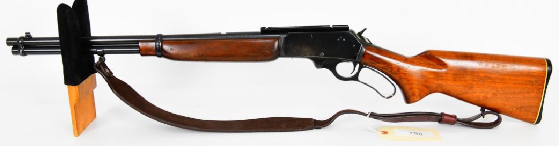 Marlin Model 336 R.C. .30-30 Lever Rifle: Here we have a nice pre-owned Marlin Model 336 R.C. Lever Rifle Chambered in .30-30. Topped with a scope rail, and comes with a nice leather Mossy Oak Sling. Serial # H33927 This one was produced in 1