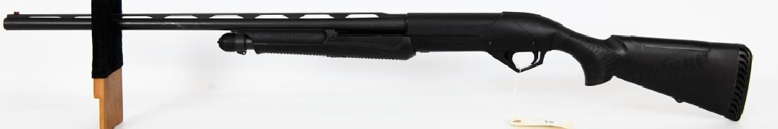 Benelli Super Nova 12 GA Pump Shotgun: Up for auction is a nice Pre-owned Benelli Super Nova 12 GA Pump Shotgun, this shotgun accepts up to 3 1/2" shells, This shotgun boasts a 27.5" vent rib barrel, front fiber sight, and has a Mod choke 