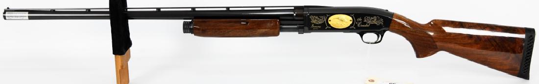 Brand New Browning BPS Invector Duck's Unlimited: Here we have a new Browning BPS Invector "The Coastal" Limited edition Duck's Unlimited shotgun chambered in 12 GA, 28" vent rib barrel, front bead sight, Gold inlays with a gold Ducks plaque. This is