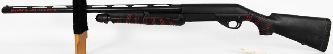 Benelli Nova Pump 12 Ga Shotgun: Next up is a Benelli Nova Pump 12 Ga Shotgun, This shotgun has a 28" vent rib barrel with a front fiber sight and a mid bead sight. This shotgun accepts up to 3 1/2" shells. This shotgun is in pre-own