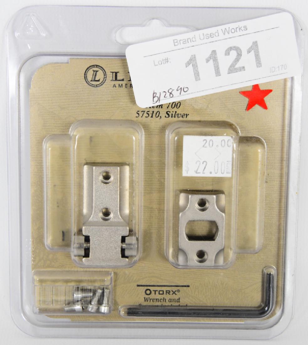Leupold Remington 700 2-Piece Standard Base Alumi0: Leupold Remington 700 2-Piece Standard Base Aluminum Silver 57510 When it comes time to mount your favorite Leupold scope on your favorite rifle why not use original Leupold standard scope bases. The 