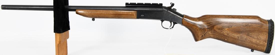 New England Firearms Handi Rifle SIngle .223 REM: Up Next is a nice single shot rifle by New ENgland Firearms, model Handi rifle chambered in .223 Rem. This rifle has a 22" barrel, topped with a rail, and has a extended hammer. Overall in great pre-o