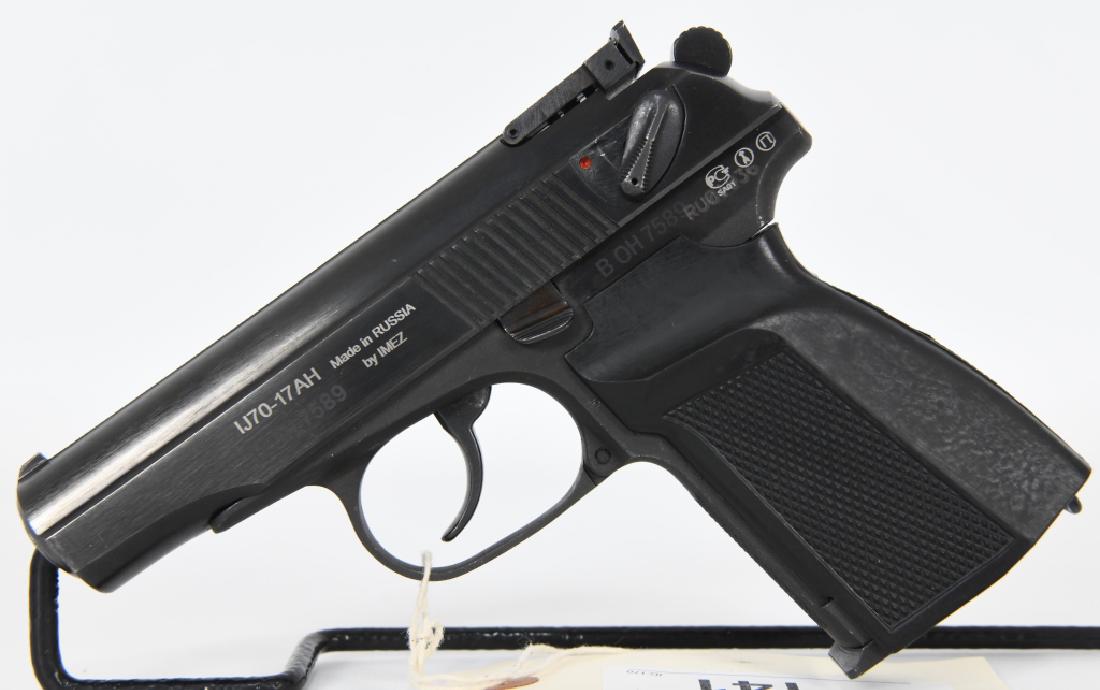 Russian Makarov IJ70-17AH Pistol: Here we have a Russian Makarov IJ70-17AH Pistol chambered in .380 ACP imported by K.B.I. this pistol comes with one factory magazine and is in great pre-owned condition.