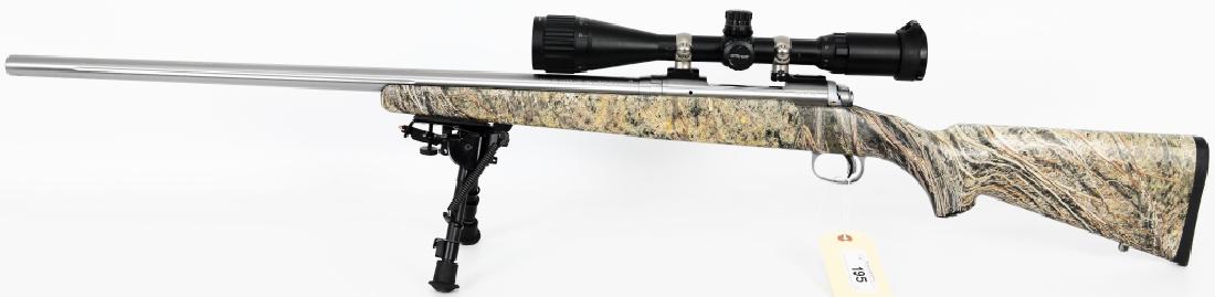 Savage Model 12 Heavy Target .223 Fluted BBL: Here is one beast of a Savage! This Model 12, I believe to be the Long Range Precision Rifle is chambered in .223 Rem and boasts a beautiful 26" heavy fluted barrel, and this rifle is already topped w