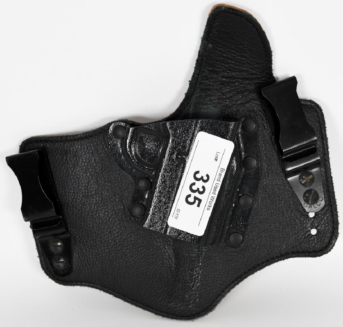 Galco Sun Leather L149HO King Tuck Holster Black: The Galco KingTuk tuckable inside the waistband holster reigns supreme in comfort, speed, and versatility! The KingTuk provides the best of both worlds: a comfortable backer made of lined saddle leath