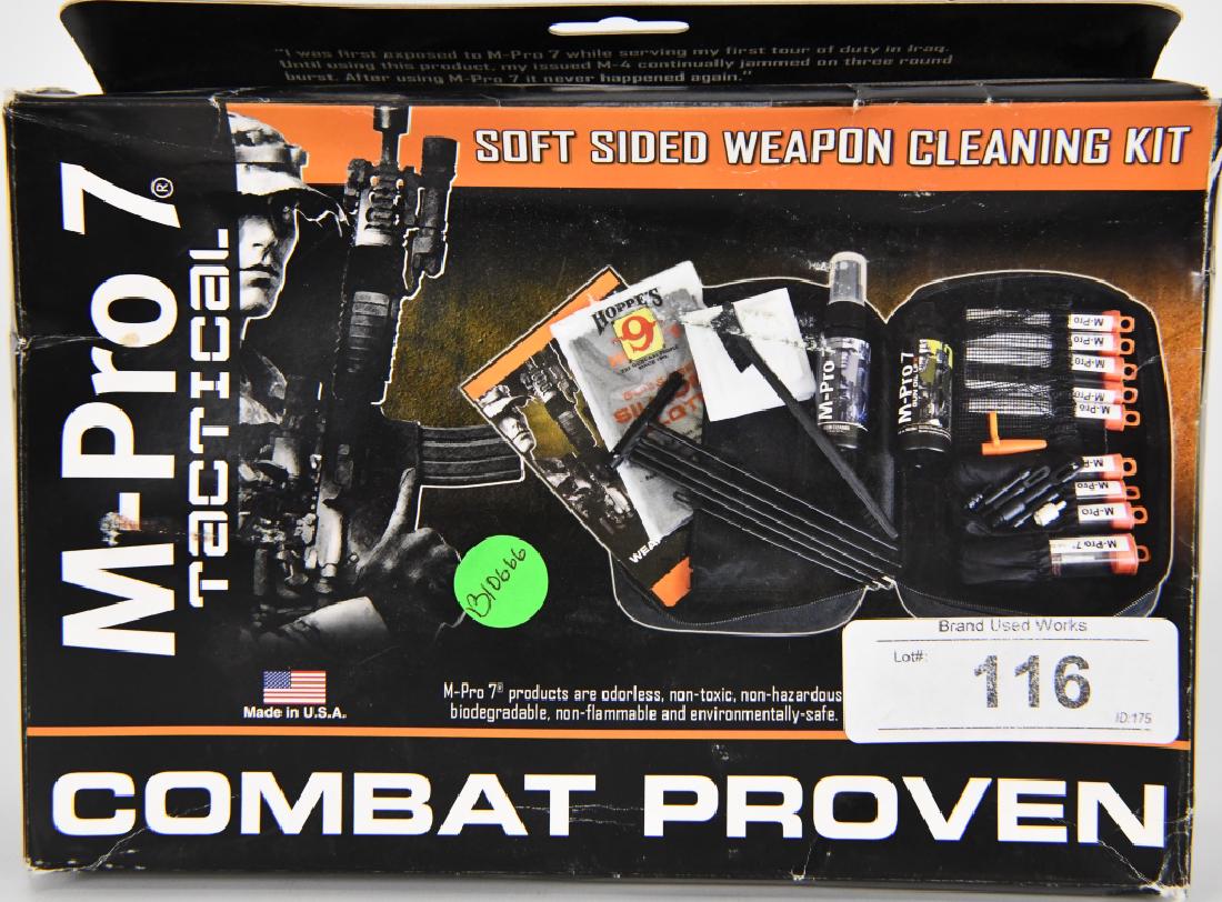 M-PRO 7 TACTICAL KIT W/SOFT CASE: M-PRO 7 TACTICAL KIT W/SOFT CASE, soft sided weapon cleaning kit combat proven, #763705103338