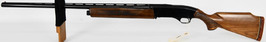 Winchester Model 1400 MKII 12 Ga Semi Shotgun: Next up is a Winchester Model 1400 MK-II Semi Auto Shotgun Chambered in 12 Gauge, 2 3/4" shells, Vent rib 30" barrel, front and mid bead sight, nice checkering in furniture, overall great pre-owned co