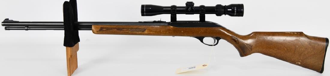 Marlin Glenfield Model 60 .22 LR W/ Scope: Here we have a Marlin Arms Glenfield Model 60 Semi Auto Rifle Chambered in .22 LR and topped with a Tasco 3-9X32 Scope in good pre-owned condition. Serial # 24398977