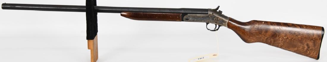 Marlin Model 200 Single Shot 12 Gauge Shotgun: Here we have a Marlin Model 200 Single Shot 12 Gauge Shotgun with a 27.5" Round barrel, front bead sight, case color receiver, accepts 3" Shells Mod choke, Serial # KM119397