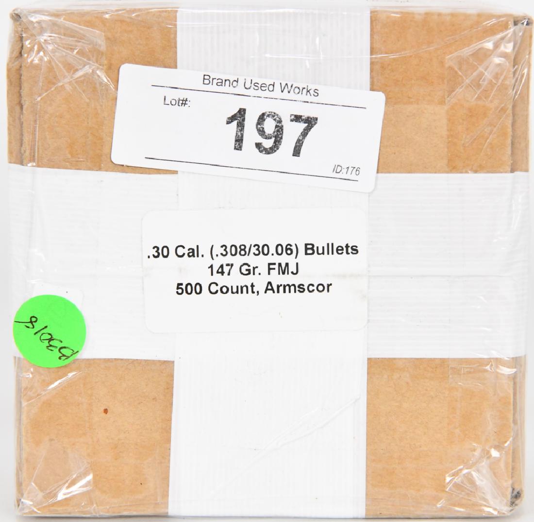 500 count .30 Cal (.308/30.06) Bullet (TIPS) NIB: 500 count box, Armscor .30 cal (.308 / .30-06) Bullit TIPS