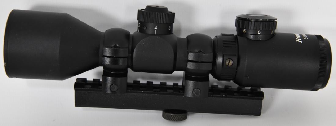 Hammers 3-9X42GD Rifle Scope with mount & Rings: Lot contains a super nice HAMMERS 3-9X42 GD Tactical Hunting Rifle Scope with Rail and Scope rings. Shows Range Yards X 100