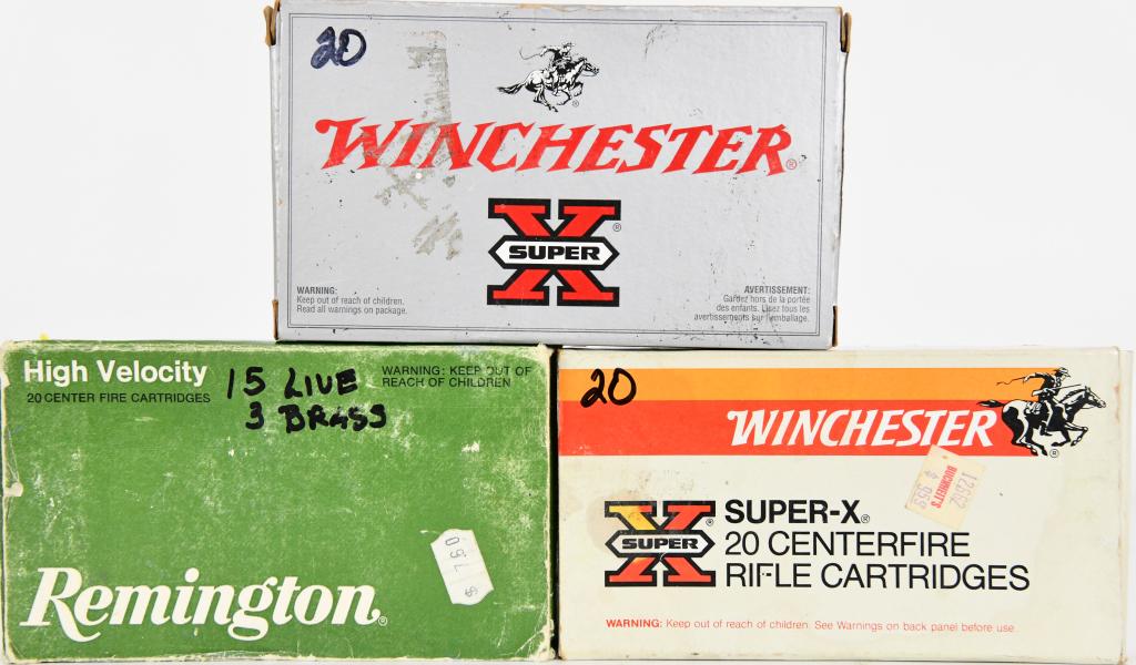 55 Rounds + 3 Brass Casings Of 8mm Mauser: 15 Rounds + 3 Brass Casings Of Remington High Velocity 8mm Mauser 170 Gr Core-Lokt SP, 20 Rounds Of Winchester Super-X 8mm Mauser 170 Gr Power-Point Power Point assures quick and massive knock-down. S