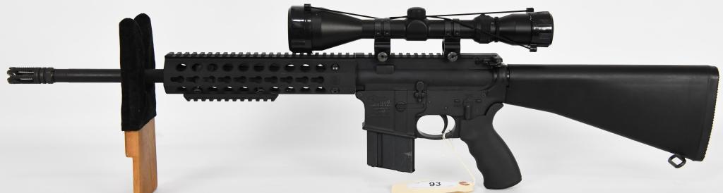 Anderson AR-15 6.8 SPC Rifle Build W/ Scope: Up next is a Anderson AM-15 Rifle Chambered in 6.8 Remington SPC. It is furnished with a Troy Rail, Flash hider, comes with one magazine and topped with a Tasco 3-9X50 Scope with covers, Ready to hit 