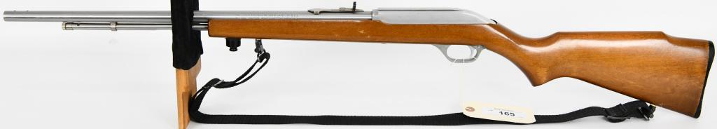 Marlin Model 60 SB Semi Auto .22 LR: Here we have a great little plinker, This Marlin Model 60SB has a Stainless Micro Groove Barrel, equipped with swivel sling mounts and a nylon sling. Overall in good pre-owned condition. Serial # 0211