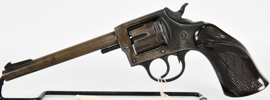 Iver Johnson Target Model 55 .22 Cal: Up Next we have a Vintage Iver Johnson Target Model 55 Chambered in .22 Caliber, 8 Shot Revolver with a 6" Barrel. Overall great Patina, In great Condition. Serial #H22277