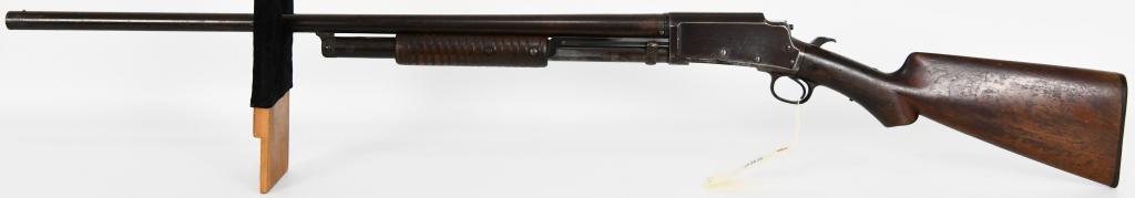 Marlin Model 19 1898 Slide Action Hammer 12 Ga: Up next is an Oldie, This What I believe to be Marlin Model 19 or 1898 Slide Action Hammer Shotgun is chambered in 12 Ga and is covered in a brown patina, slide functions, hammer is frozen, Minimal ma