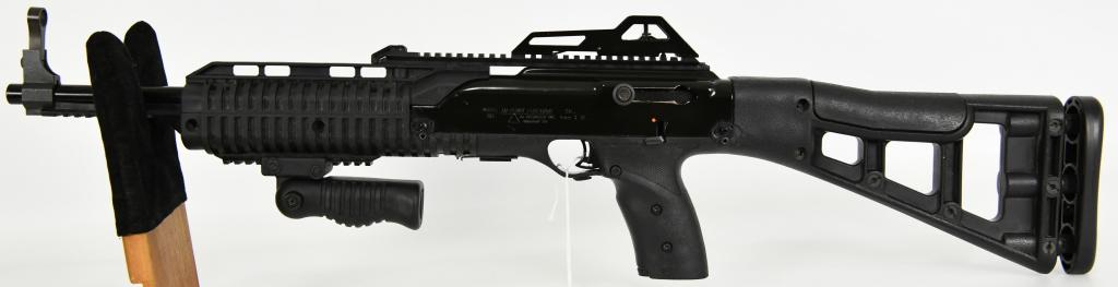 Hi Point Carbine Model 995 TS FG 9MM Rifle: Up Next is a Hi Point Carbine Rifle Model 995 Chambered in 9X19 MM In overall good pre-owned condition. This Carbine comes equiped with foling front grip and 1 factory magazine. More from the internet