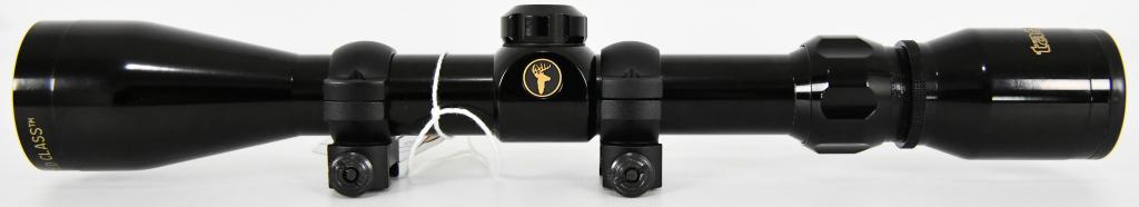 Tasco World Class Scope 3-9X40: Up next is a vintage Tasco World Class Scope 3-9X40 already equiped with a set of rings.