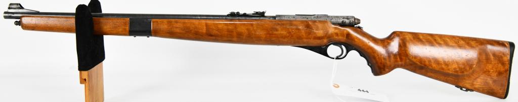 Mossberg Model 46M (a) Bolt Action .22 S, L, LR: Up next is a vintage pre-owned Mossberg Model 46M (a) Bolt Action Rifle Chambered in .22 S, L, or LR. This rifle is in good pre-owned vintage Condition. The Mossberg Model 46M is a .22-caliber, bolt-a