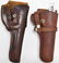 Two Leather Holsters Durable and Rugged