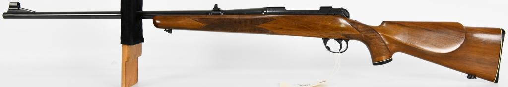 B.S.A. Majestic Bolt Action Rifle .308: Up Next is a B.S.A. Majestic Bolt Action Rifle Chambered in .308 Win. Overall in Excellent Pre-owned Condition, Hooded Front Sight, Flip up Rear Sight, Grooved for Scope Mounts, Nice Checkered Monte C