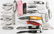 Great Knife Lot various styles & Sizes & Pepper Sp
