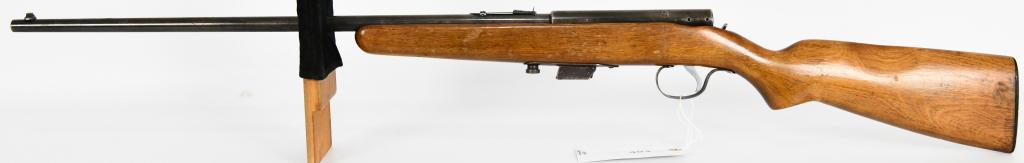 Marlin Model A1 Semi Auto .22 LR Rifle: Up Next we have a Marlin Model A1 Semi Auto Rifle Chambered in .22 LR, It Comes with 1 Magazine, Left Side of the Barrel Marked .22 Long rifle only- Smokeless Greased, 24" Barrel, Front Sight, Adjusti