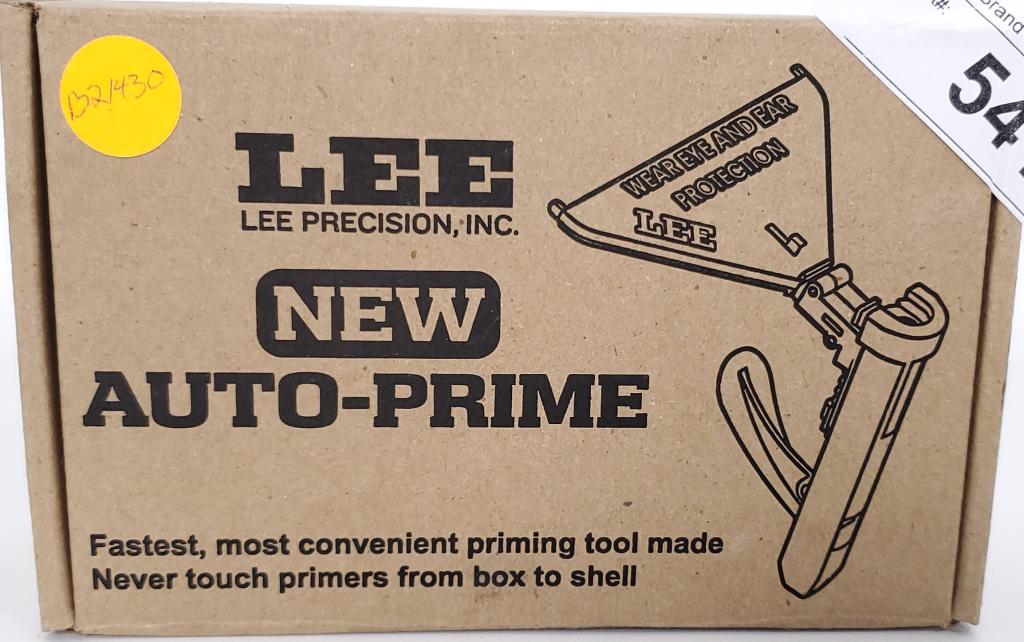 Lee Precision Auto Prime Hand Priming Tool Steel: Lee Precision Auto Prime Hand Priming Tool Steel 90230 Lee Precision produces this hand priming tool to quickly and easily prime your brass with almost no set up time. simply put in the correct shell 