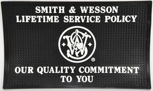 New Smith Wesson Rubber Dealer Counter Mat Nov 23 2019 Brand Used Works In Co