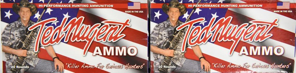 40 Rounds Of Ted Nugent .308 Winchester Ammo: 40 Rounds Of Ted Nugent .308 Winchester Ammo 165 GR Barnes TTSX